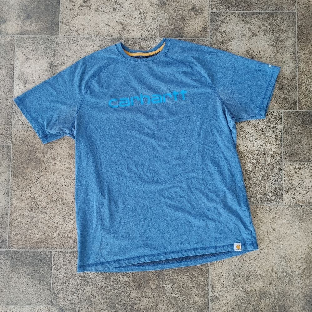 Relaxed fit Carhartt Shirt, Large, Blue